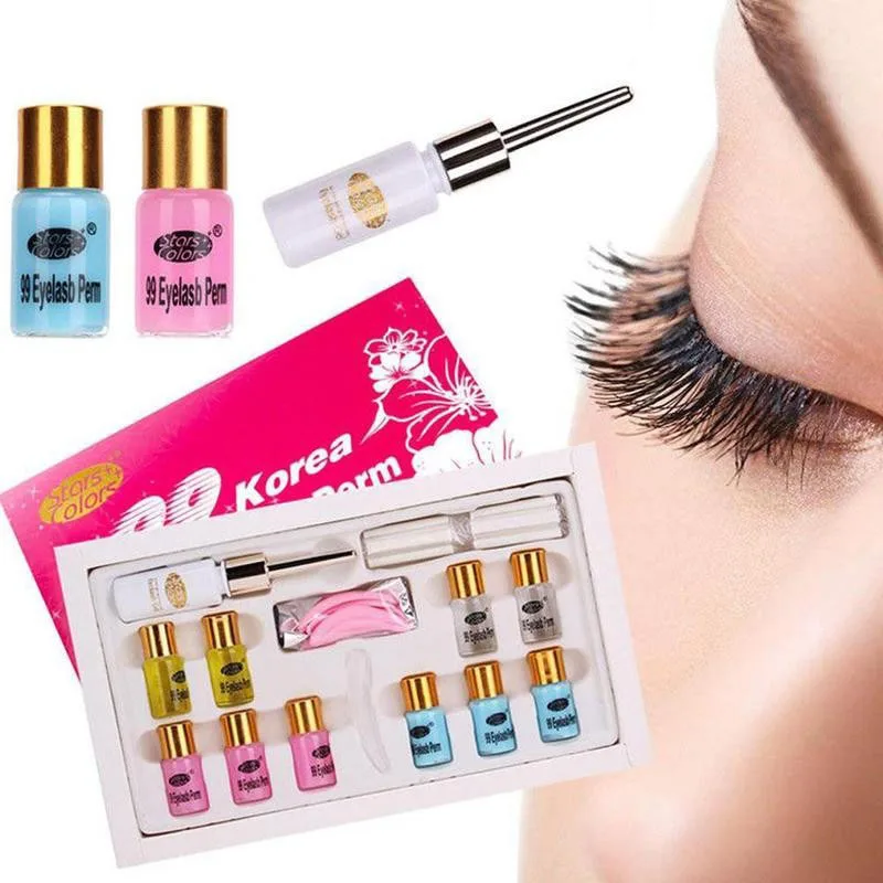 1 PC Professional Eye Lash Lift Curling 99 Eyelash Perming Kit Lash Lifting Lamination Beauty Salon Perm Makeup Tools Adhesive 3