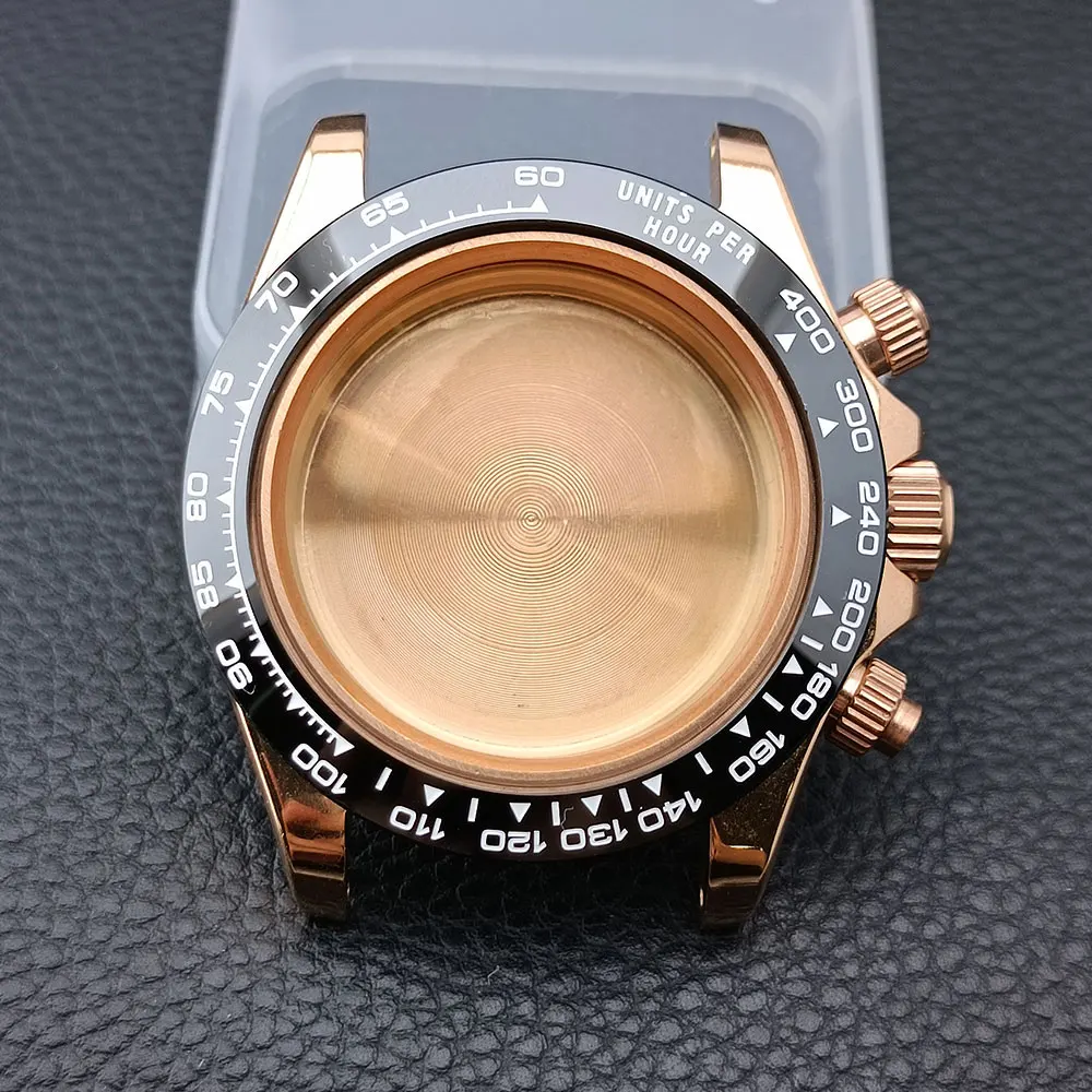 Elegant 39.3mm Silvery/Gold Men's Watch with Steel Case and 20mm Strap Box