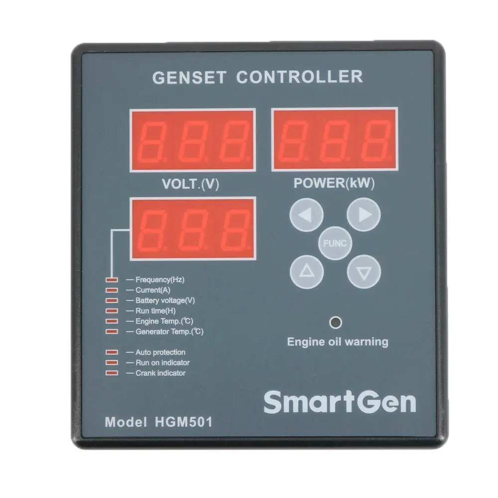 

HGM501 Smartgen, автоматический модуль управления генератором, панель управления двигателем