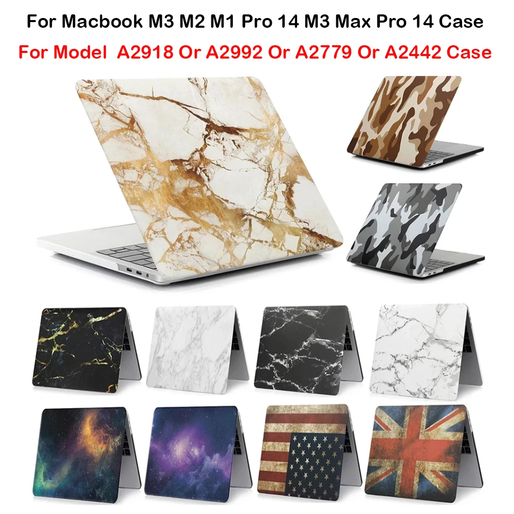 La Più Recente Custodia Per Laptop Per Macbook 2023 Pro 14 M3 A2918 Custodia M3 Max Pro 14 Custodia Per Macbook M1 M2 M3 Pro 14 A2992 A2779 A2442 Cust