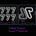 7pcs 7 Shaker-Die