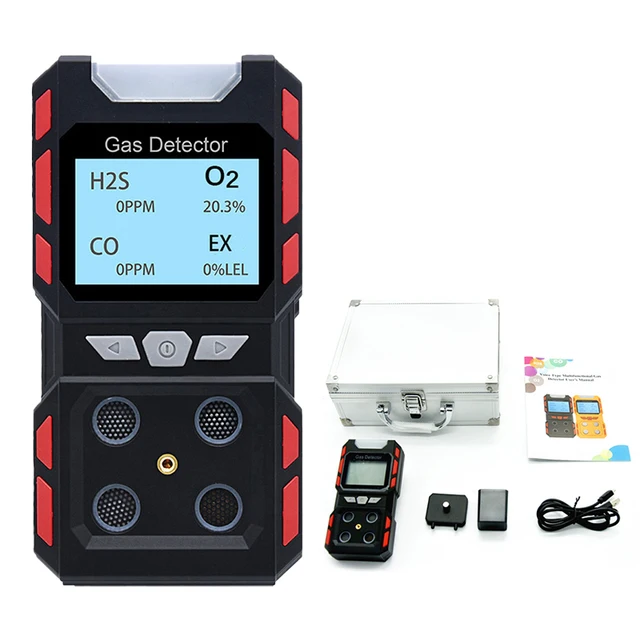 Gas Alarm Black