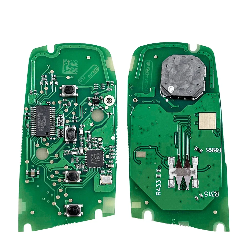 KEYYOU Multi-Frequency Car Smart Keyless Entry Remote with ID49 Chip
