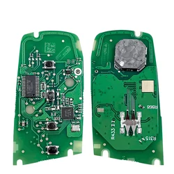KEYYOU Multi - Frequency Car Smart Keyless Entry Remote with ID49 Chip - 315 MHz (Circuit Board)