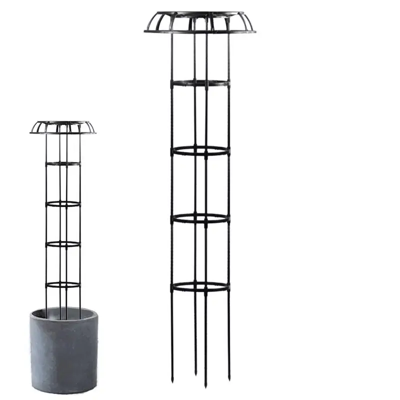 

Trellis For Climbing Plant Outdoor Steel Umbrella Shaped Raspberry Flower Trelli Free Standing Plant Cage Tall Plant Garden Tool