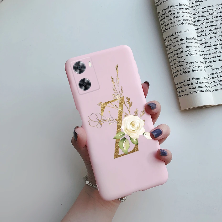 Cute Letters Soft Phone Case - Durable Back Cover