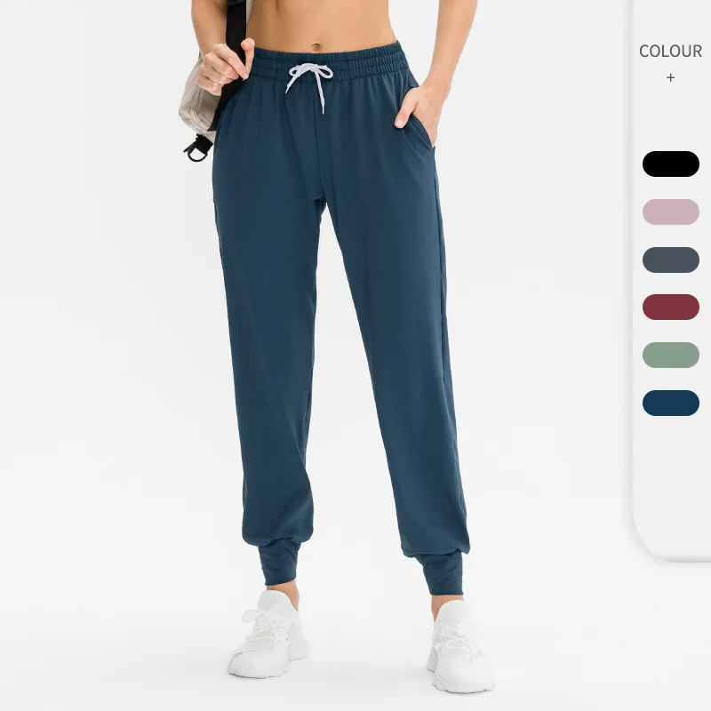 

Girl's Yoga Trousers Push Up Pilates Pant Women Fitness Sweatpants High Elastic Capris Breathable Leggings Baggy Soft Uniform