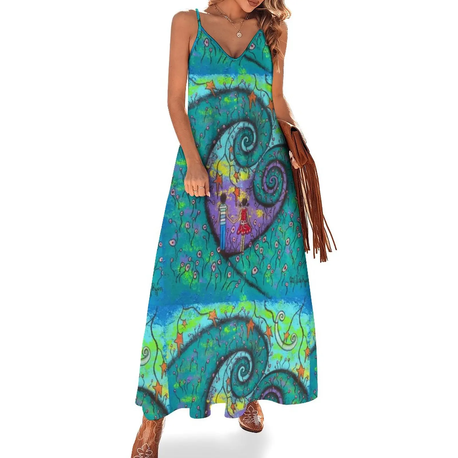 

First Love II Sleeveless Dress beach dresses women long dresses dresses for women 2024
