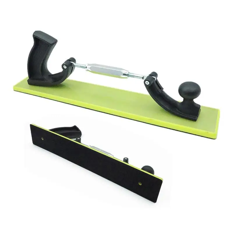 

Rigid Longboard Hand Sander Block Adjustable Hand Grinding Plate Dry Grinding Push Board Rectangular Vacuum Arc Sandpaper