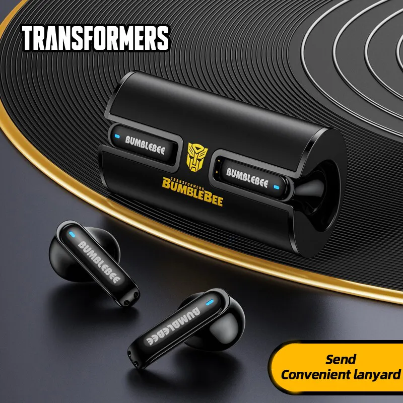 

Original Transformers TF-T02 TWS Bluetooth Earphones Wireless Gaming Music Dual Mode Headset HiFi Sound Low Latency Headphones