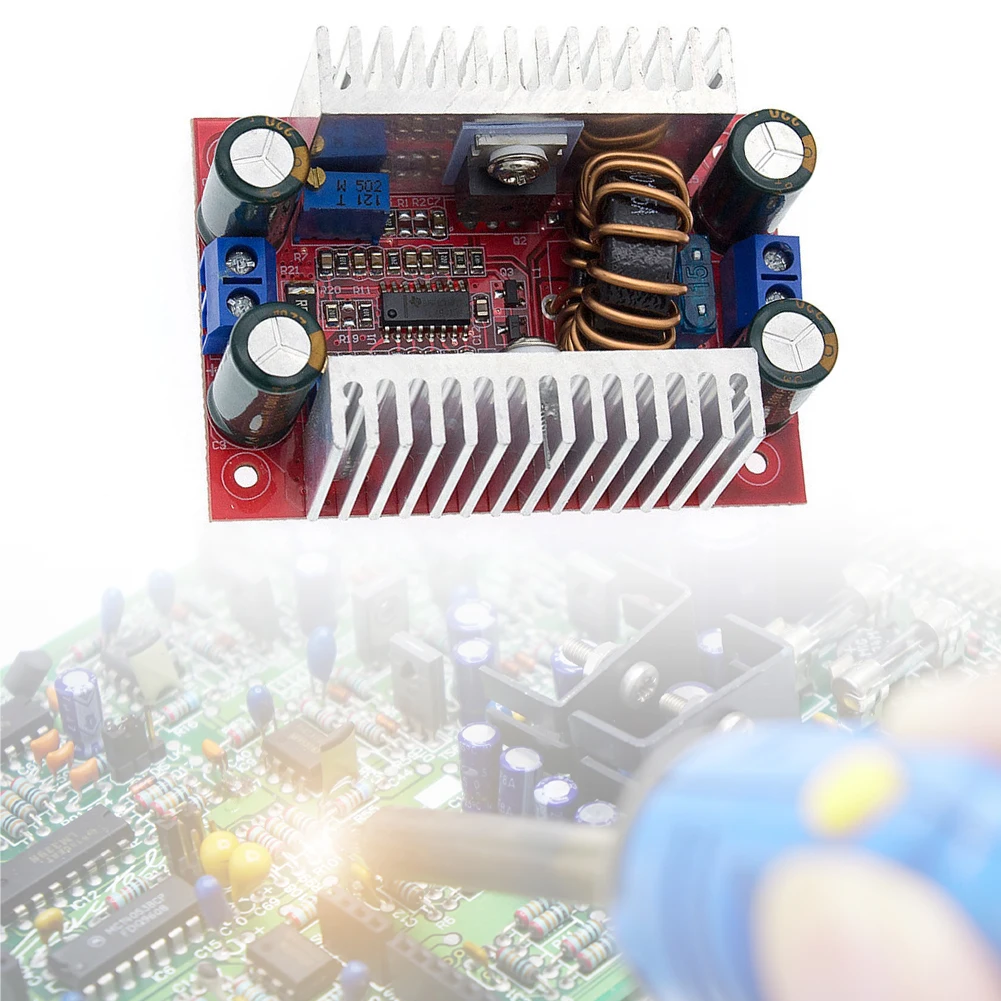 전기 제품용 정전류 전원 공급 장치, LED 드라이버, 400W DC-DC 정전류 부스트 컨버터, 15A 8.5-50V  10-60V