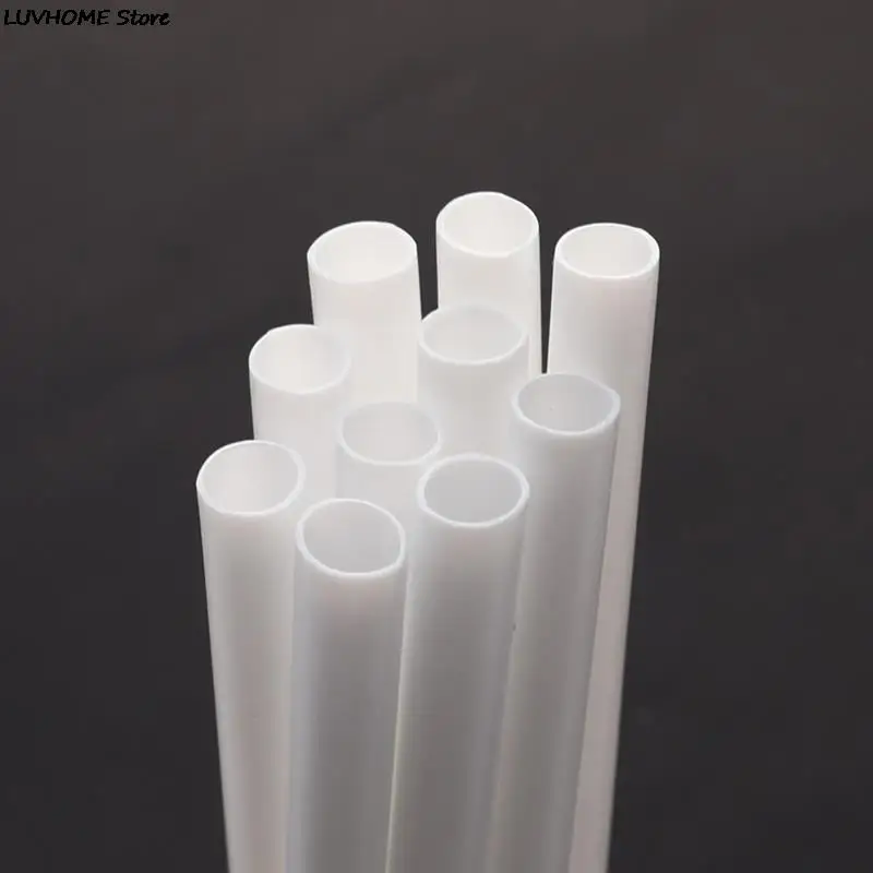 New 10Pcs 21cm/24cm/30cm Cake Dowels White Plastic Cake Support Rods Round Dowels Straws Reusable