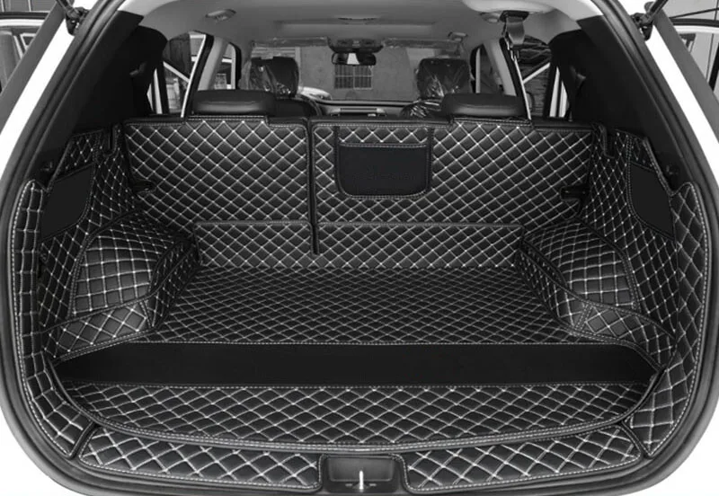 Tapis de coffre de voiture en cuir pour Hyundai Creta, protecteur  anti-sale, doublure d'escalier Cargo, accessoires de style, festin 25,  2015, 2016