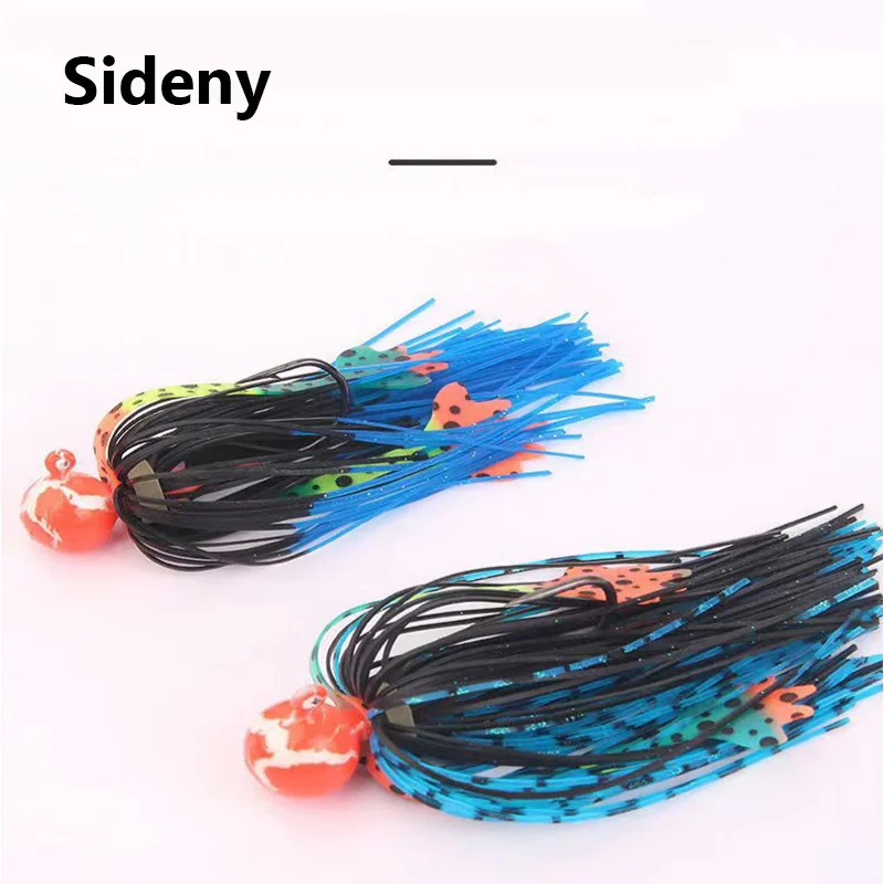 

Sideny Halloween Fishing Lure, Spinner, Chatter Wire Bait, Buzzbait Wobbler, Chatterbait, Bass, Pike, Skirted Swim, 3.5G-14g