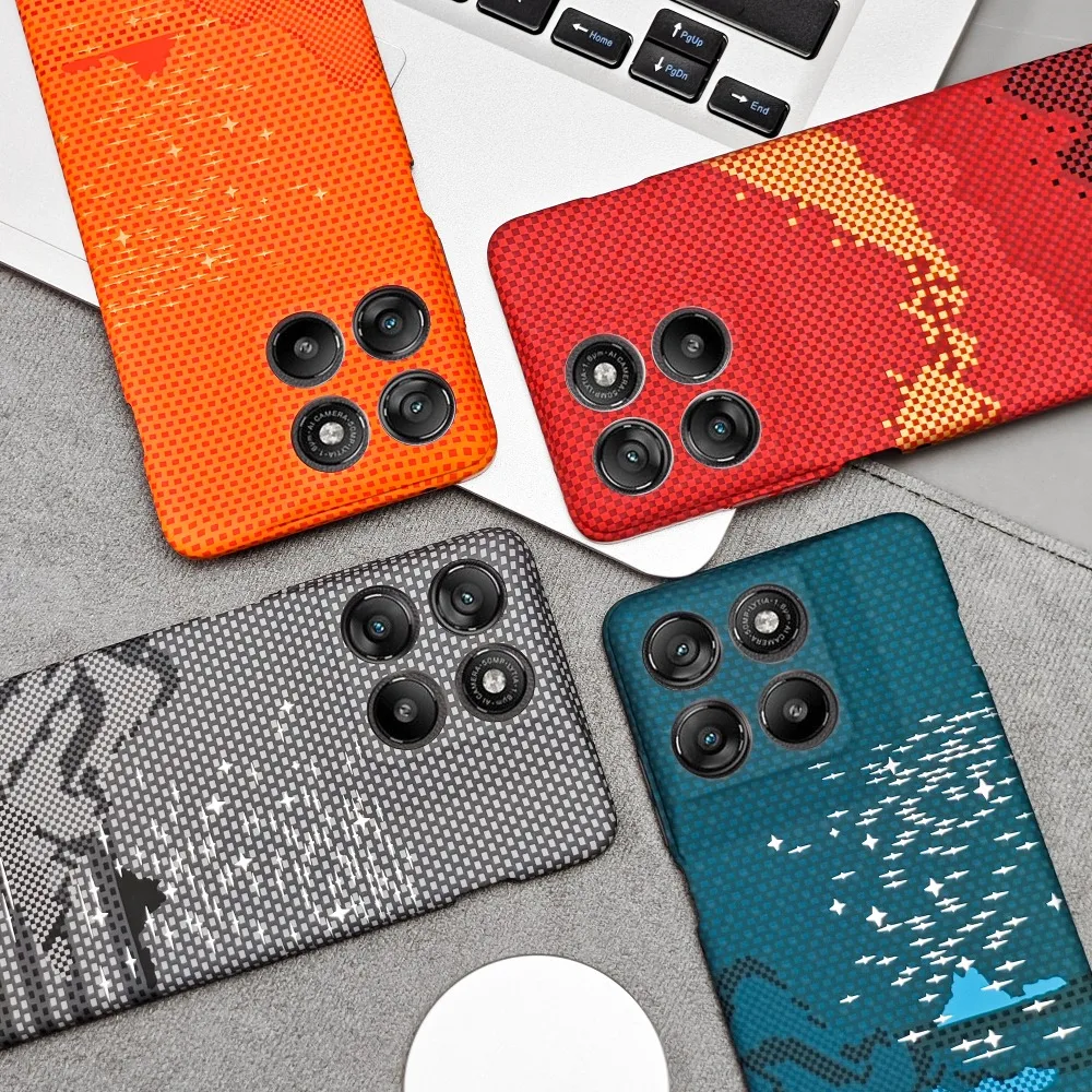 Business Carbon Fiber Texture Slim Shockproof Phone Case