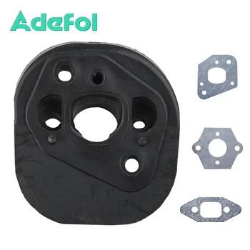 흡기 매니 폴드 기화기 가스켓 키트 파트너 전기 톱 350 351 370 371 420 McCulloch MacCat 335 435 440 전기 톱 예비 부품