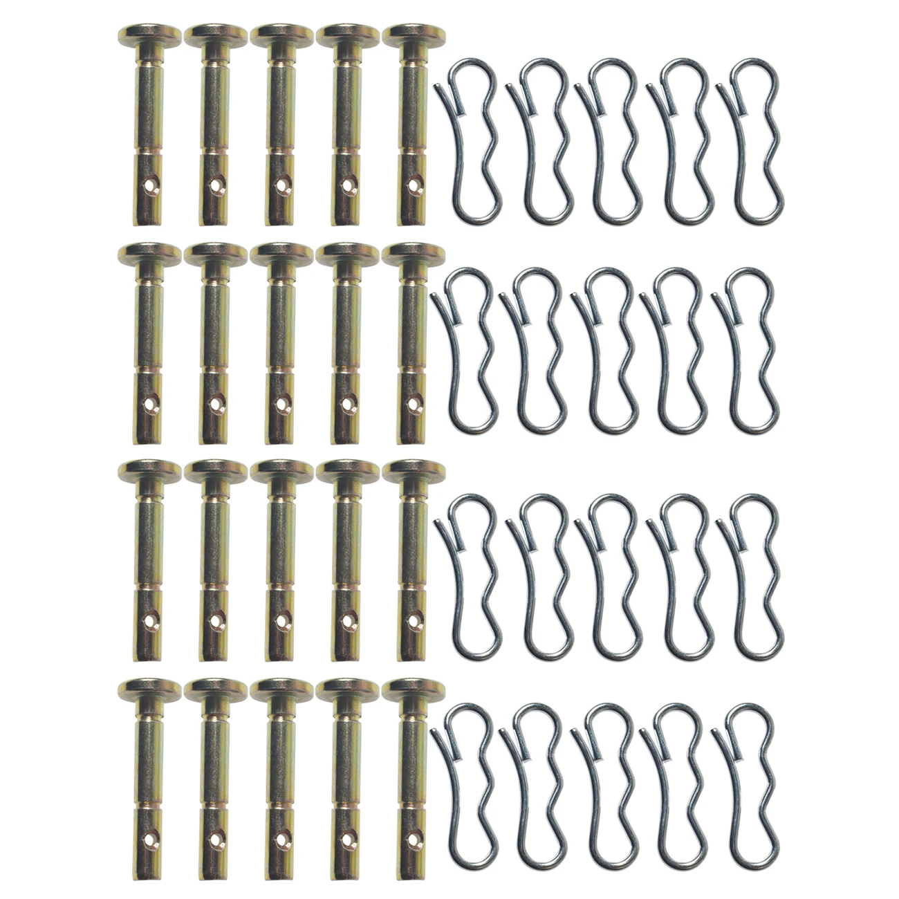 

Shear Pins Bowtie 20PK 738-04124A For Cub Cadet 738-04124 714-04040 MTD Snow thrower Cotters