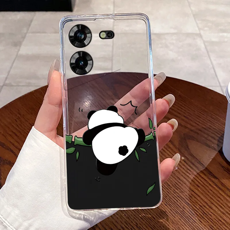Aesthetic Cute Cat Soft Transparent Silicone Phone Case
