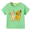 Potdemiel SummerThe Lion King Simba Printed Boys Cotton T Shirt Baby Girls Clothes Short Sleeve Tee Tops for 2-10 Years 3