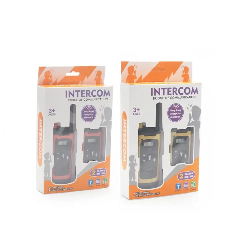 LED Kids Walkie Talkies Adventure Bound Long Range 2 Way Radio Toy Walkie Talkies for Wireless Communication Electronic Toys 3