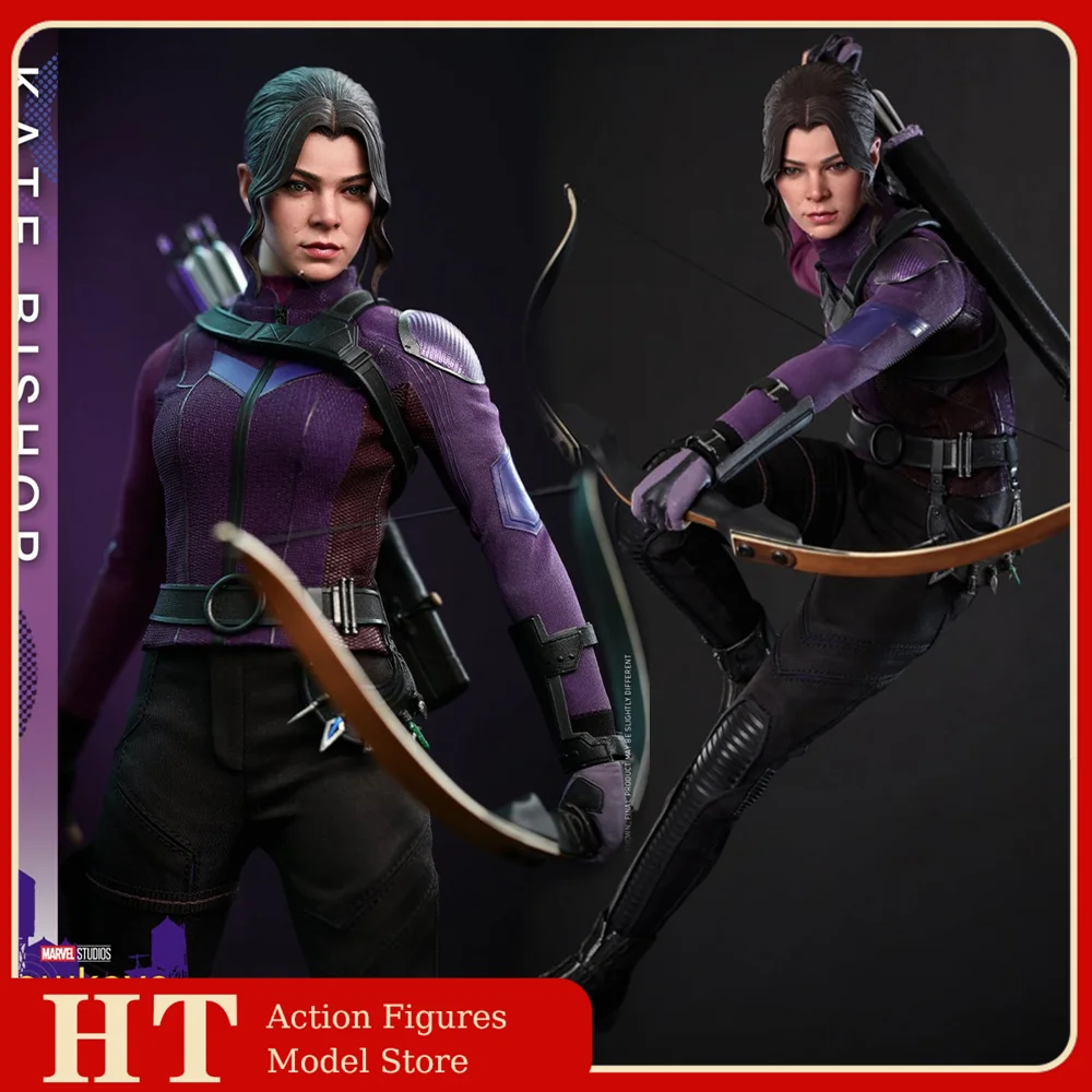 

In Stock Hottoys TMS074 1/6 Female Soldier Hawkeye Kate Bishop Full Set Model 12Inch Action Figure Movable Doll Collectible