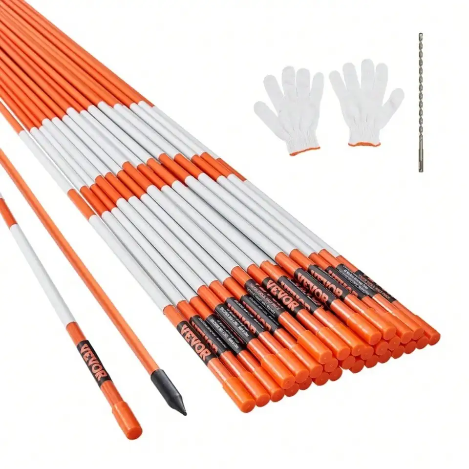 30 Count High Visibility Driveway Marker Stakes