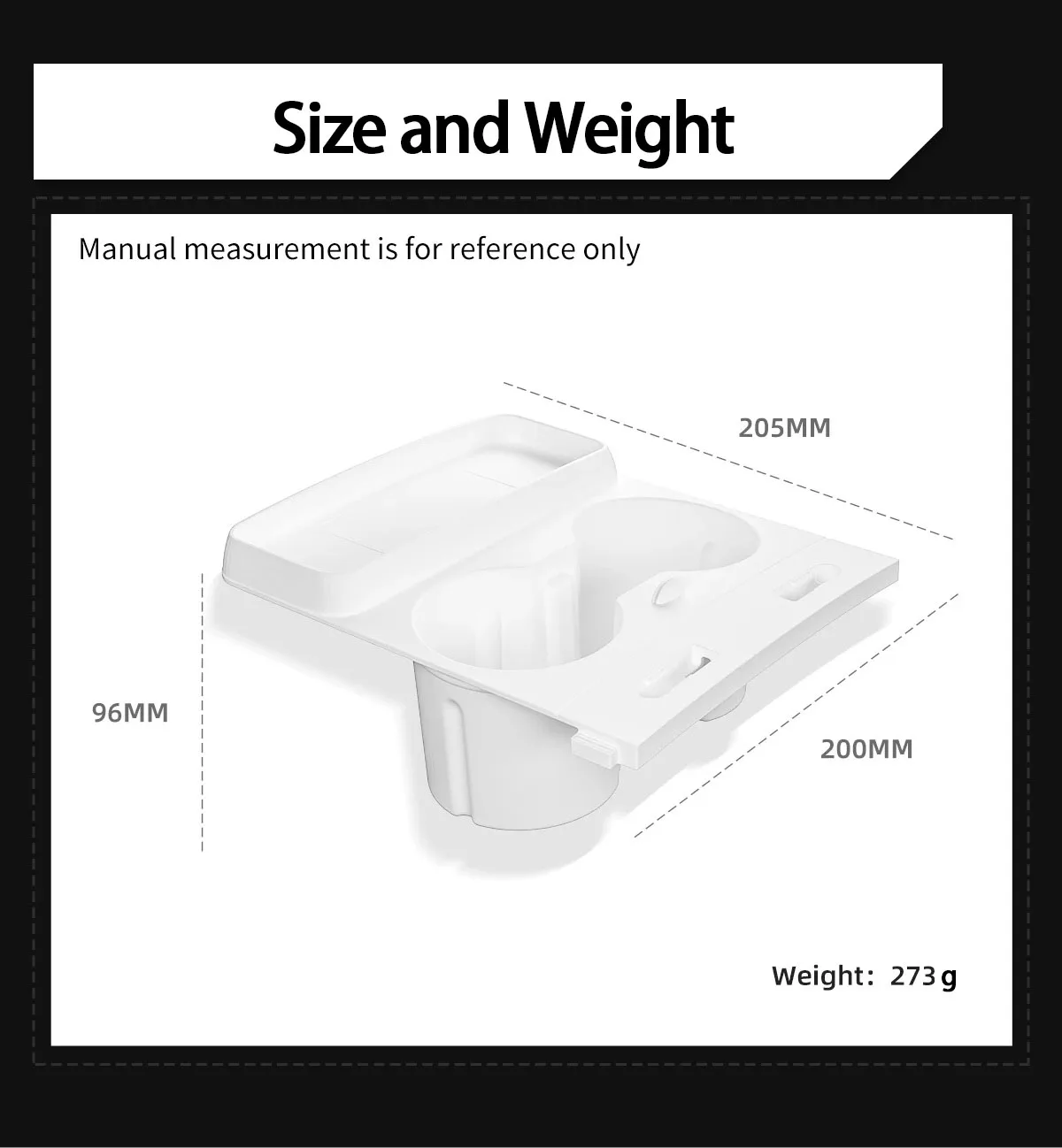 For Tesla Model 3 2021-2023 & Model Y 2021-2024 Silicone Cup Holder Non-Slip Ce