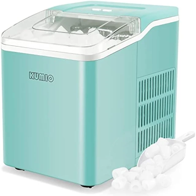 Countertop Ice Maker, Ice Maker Machine 6 Mins 9 Bullet Ice, 26.5