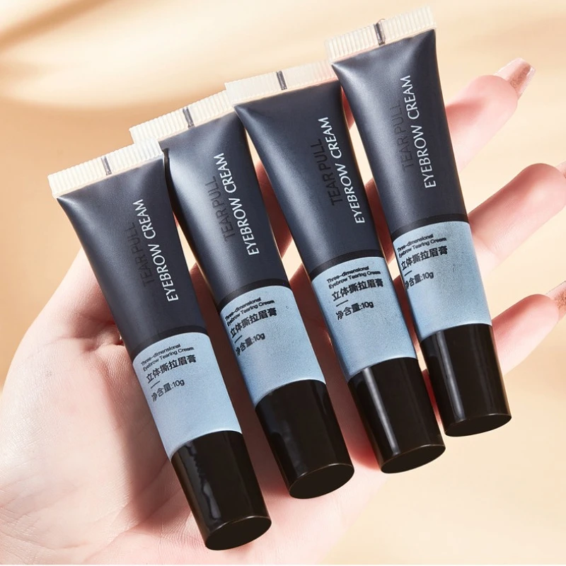 Tearing Gel Peel Off Eyebrow Cream Semi-Permanent Eyebrow Makeup Tattoo Tint Long Lasting Waterproof Dye Eyebrow Wholesale 5