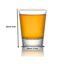 Customized Engraved Shot Glasses - 5Pcs (45ml)