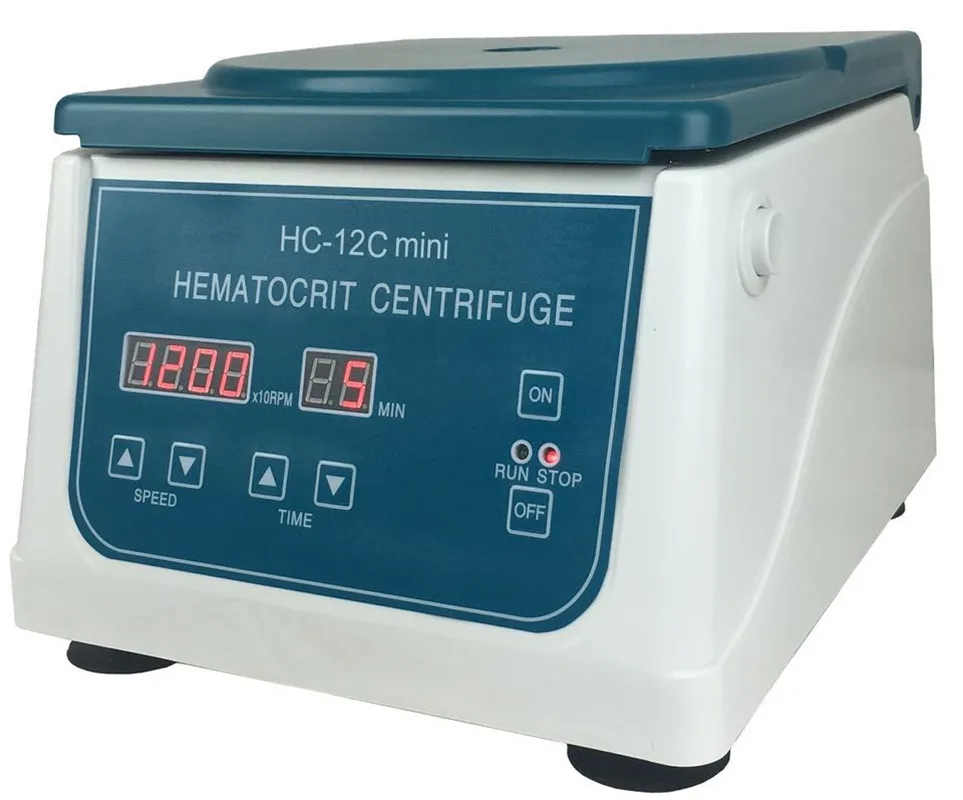 

HC-12C mini 12000rpm Hematocrit Digital Display Centrifuge
