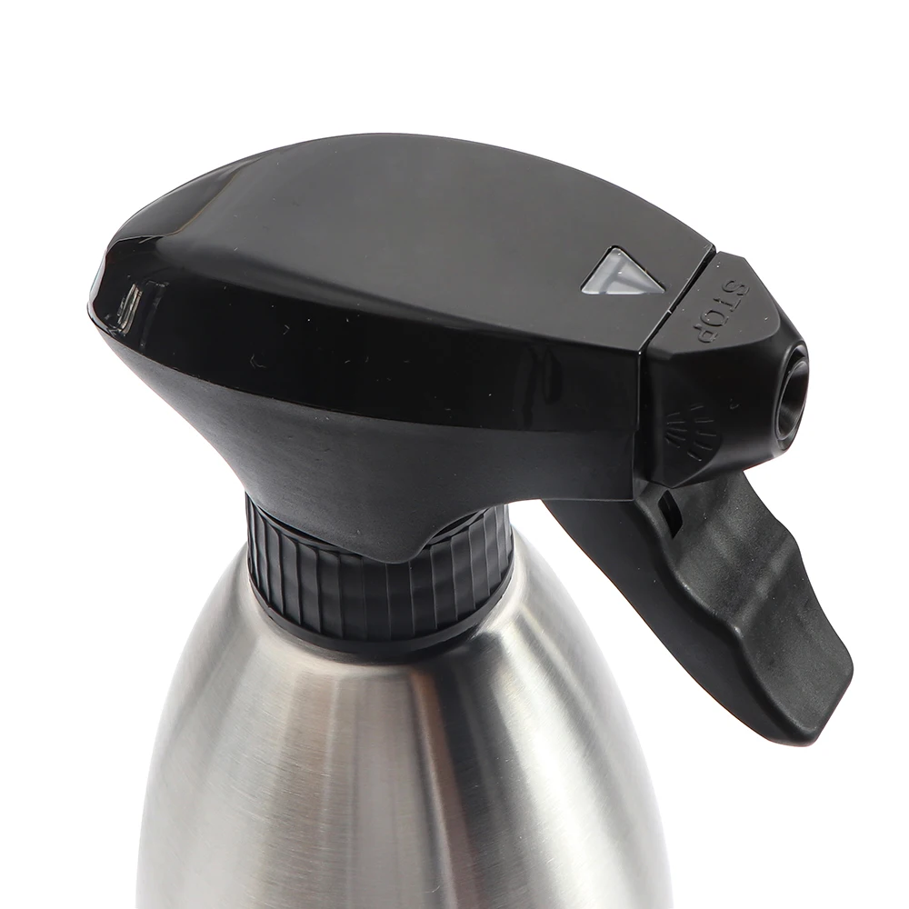 500ml Kitchen Oil Spray Bottle Stainless Steel Olive Pump Sprayer Outdoor BBQ Picnic Cooking Oil Sprayer Press Type Leak Proof, oil sprayer, kitchen utensils