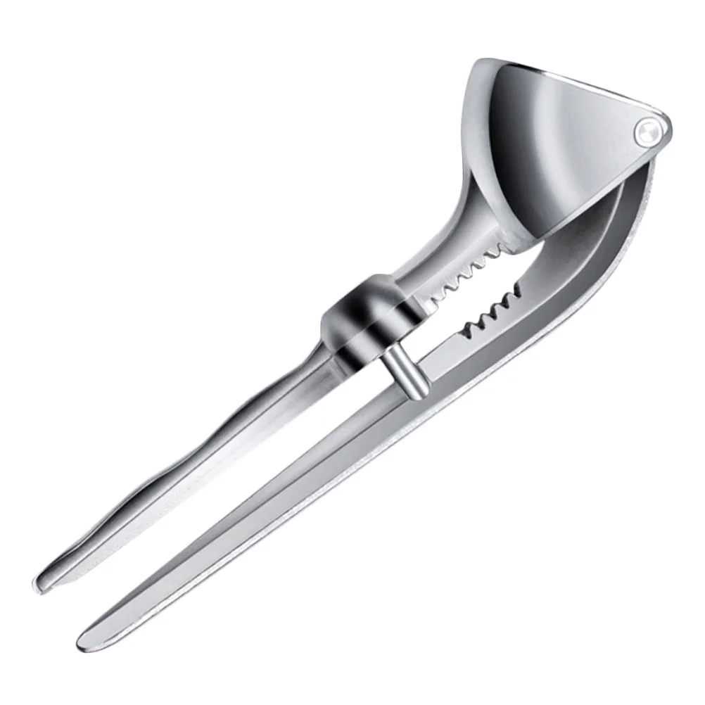 

Stainless Steel Garlic Press Mincer Metal Garlic Crusher Ginger Press Garlic Peeler Mincing Crushing Tool for Home Kitchen
