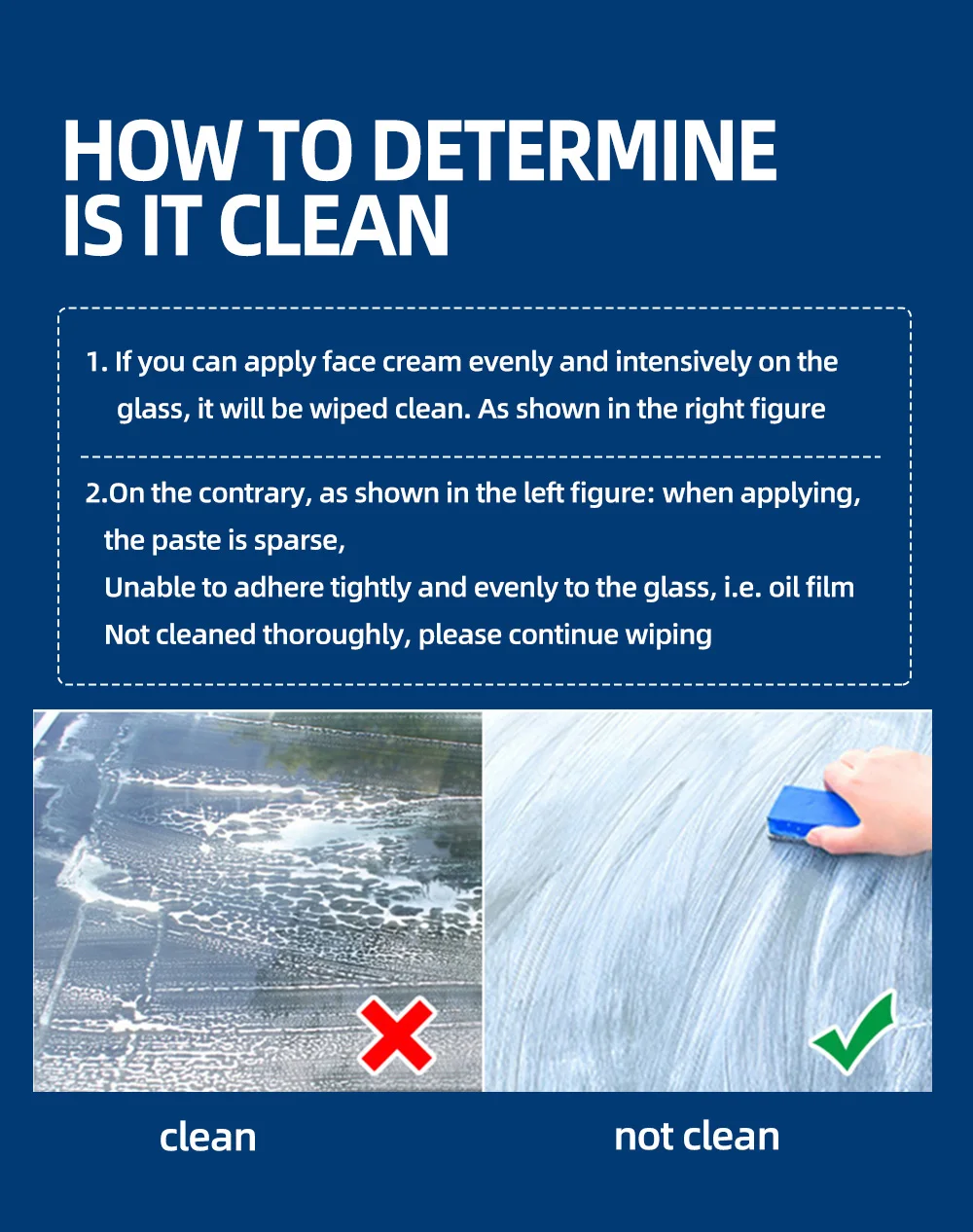 Automotive Glass Oil Removal Film Paste Glass Coating Agent Set