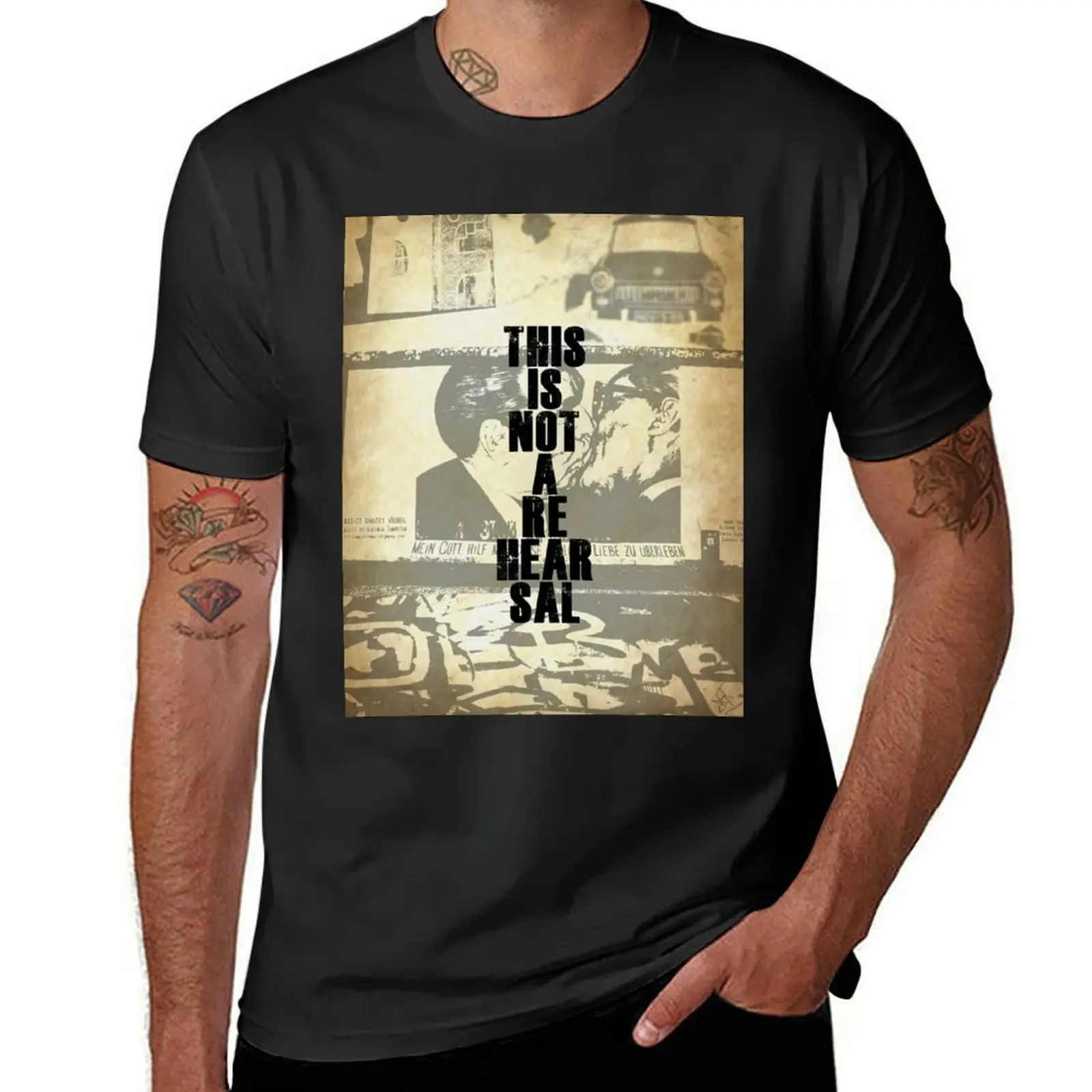 u2 this is not a rehearsal T-Shirt aesthetic clothes sports fans Blouse mens plain t shirts