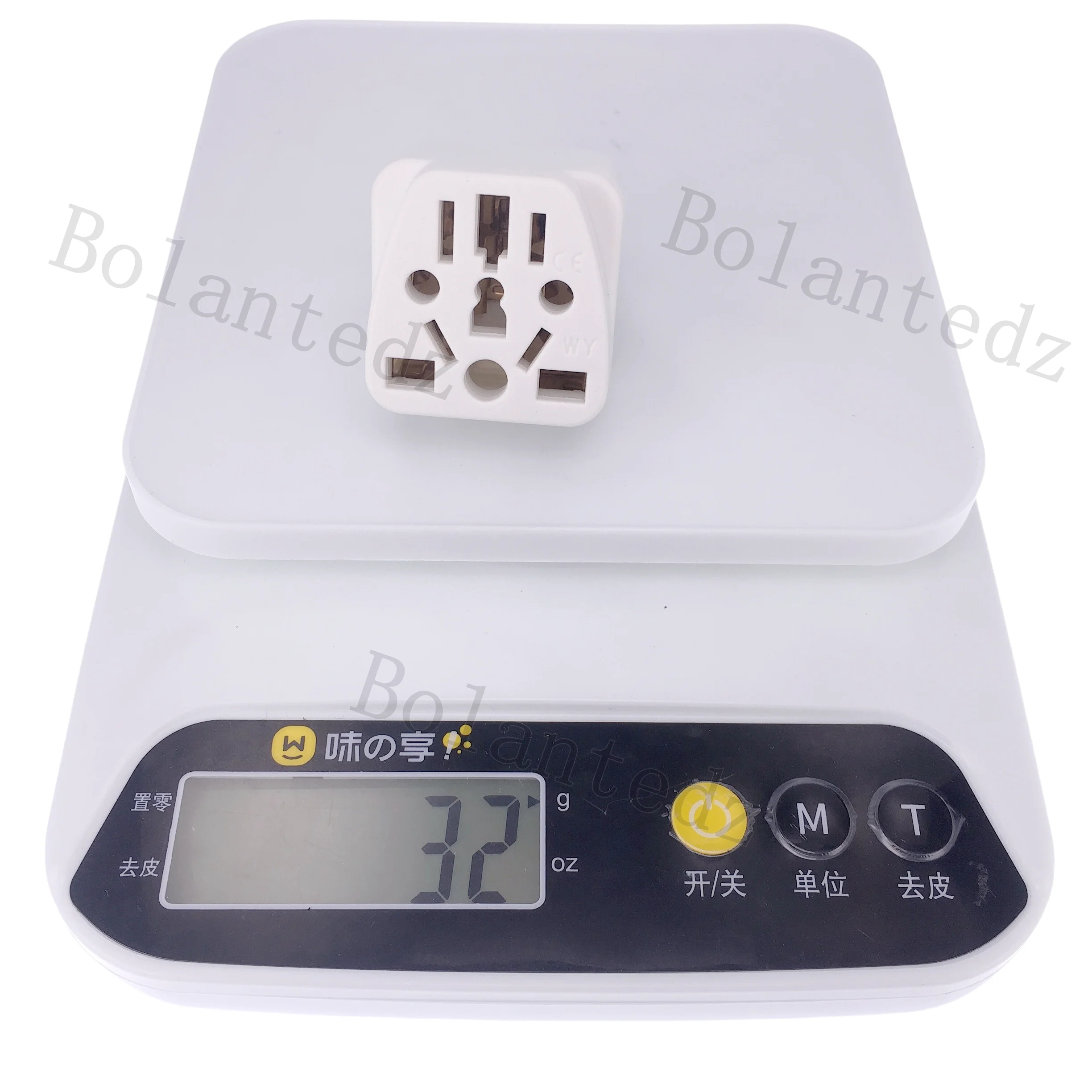 Universal Brazil Plug Adapter 3 Pin EU Euro AU US UK To Brazil Travel Adapter Electric Power Cord Charger Socket Outlet