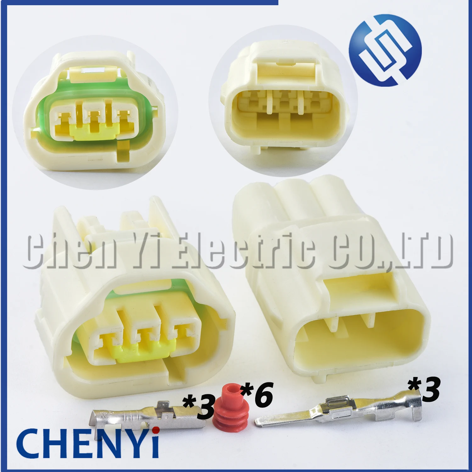 Connettore del sensore di posizione dell'albero motore dell'albero a camme dell'automobile maschio femmina a 3 Pin spina del sensore TPS 7283-4534-40 per Jeep Chrysler  13