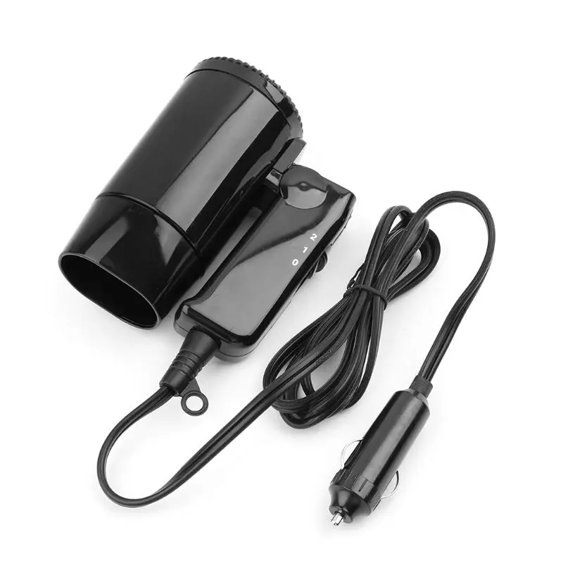 Portable 12V Car-styling Hair Dryer Hot Cold Folding Blower Window Defroster Dropship 2