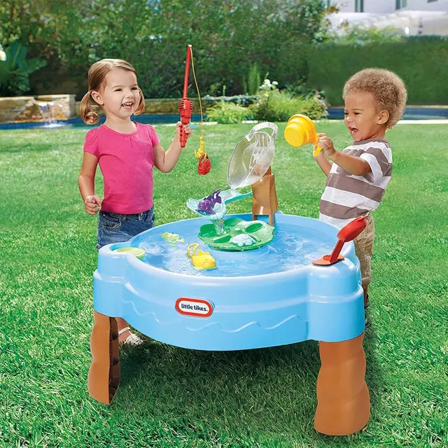 Interactive Water Table with Fishing Game – Catch, Count & Splash!