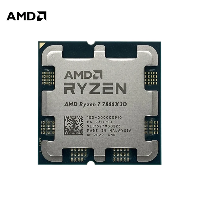 최신 AMD Ryzen 7 7800X3D CPU RYZEN 프로세서 소개