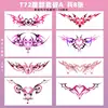 Sexy Succubus Tatoo Sticker Set Lasting Fake Tattoo for Woman Hotwife Temporary Tattoo Abdomen Art Tattoos Waterproof Tatuajes 4