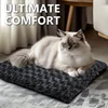 Self-Heating Pet Pads Blanket Puppy Pad Warm Cushion Mat For Cats Dogs Washable Pets With Thermal Body Heat Reflecting Core Pads 3