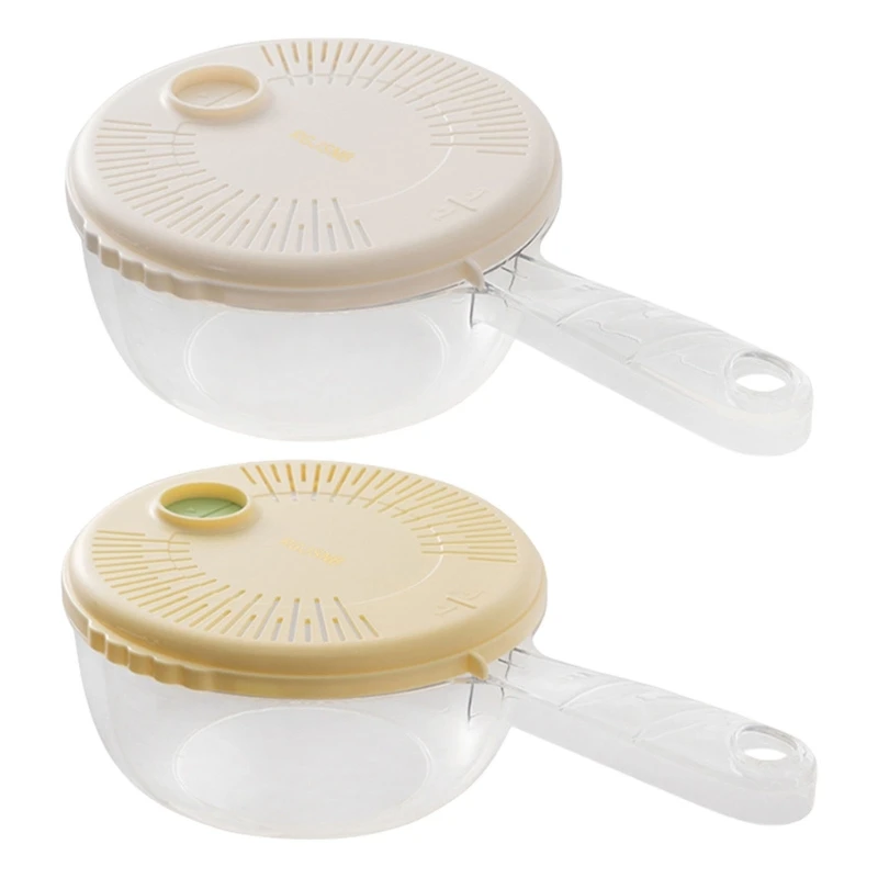 Multifunctional Kitchen Fruit Drainage Basket with Handle Design for Easy Washing and Storage of Vegetables and Fruits