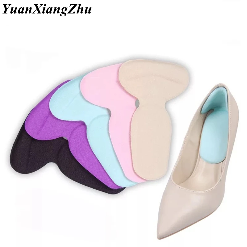 Shoe Insoles Heel Grips 1Pair T-Shape High Heel Grips Liner Arch Support Orthotic Shoes Insert Insoles Foot Heel Protector Cushion Pads for Women HT-1 shoe insoles heel grips
