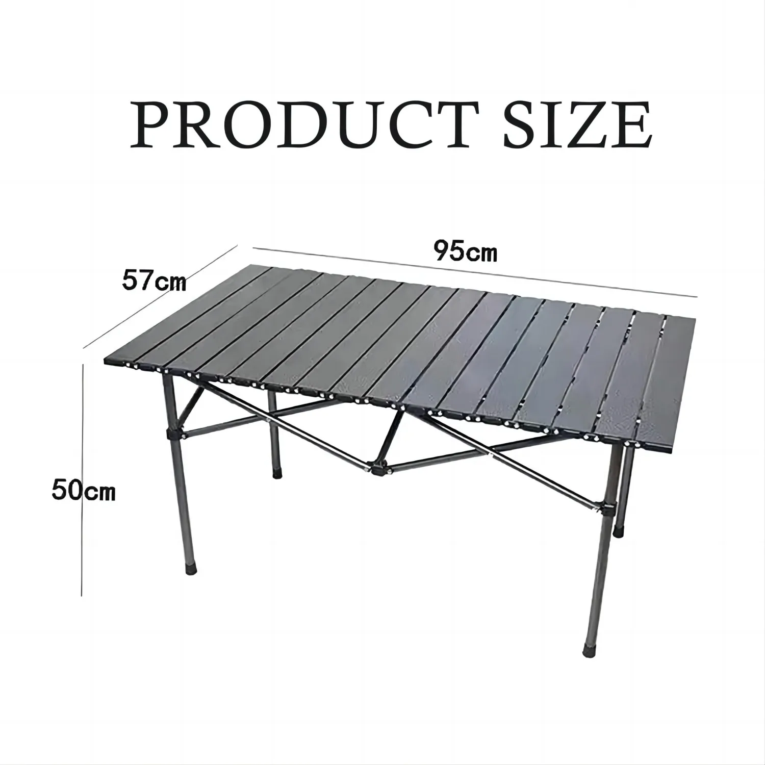 مجموعة قابلة للطي للتخييم في الهواء الطلق، 2 قطعة...