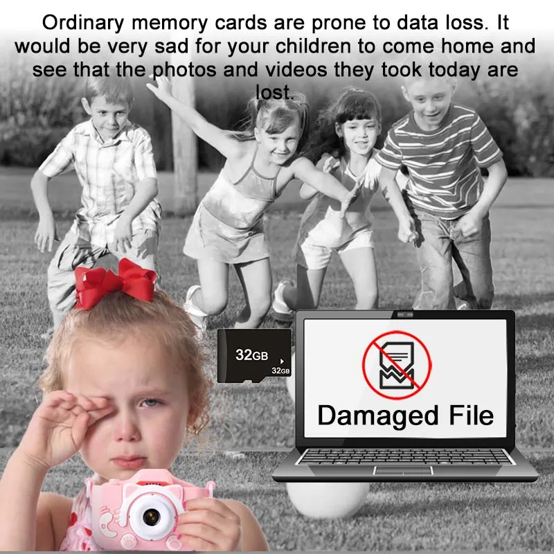 어린이 장난감 즉석 인쇄 디지털 카메라, 소년 생일 소녀 어린이 종이 촬영 사진 비디오 카메라, 야외 선물, 1080p HD