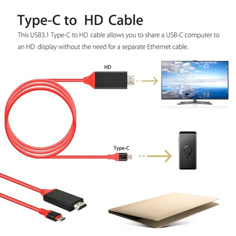 ƺ ο HDMI ȣȯ  ̺, ũҺ ȼ, USB 3.1 C to HD, Ｚ  ũ , 4K 1080P