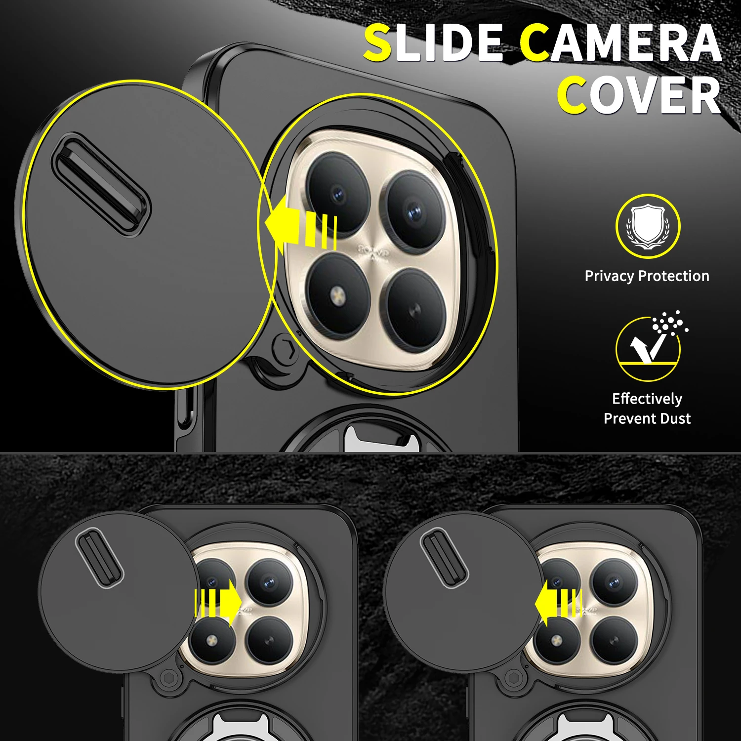 Armor Protection Kickstand Cover Case