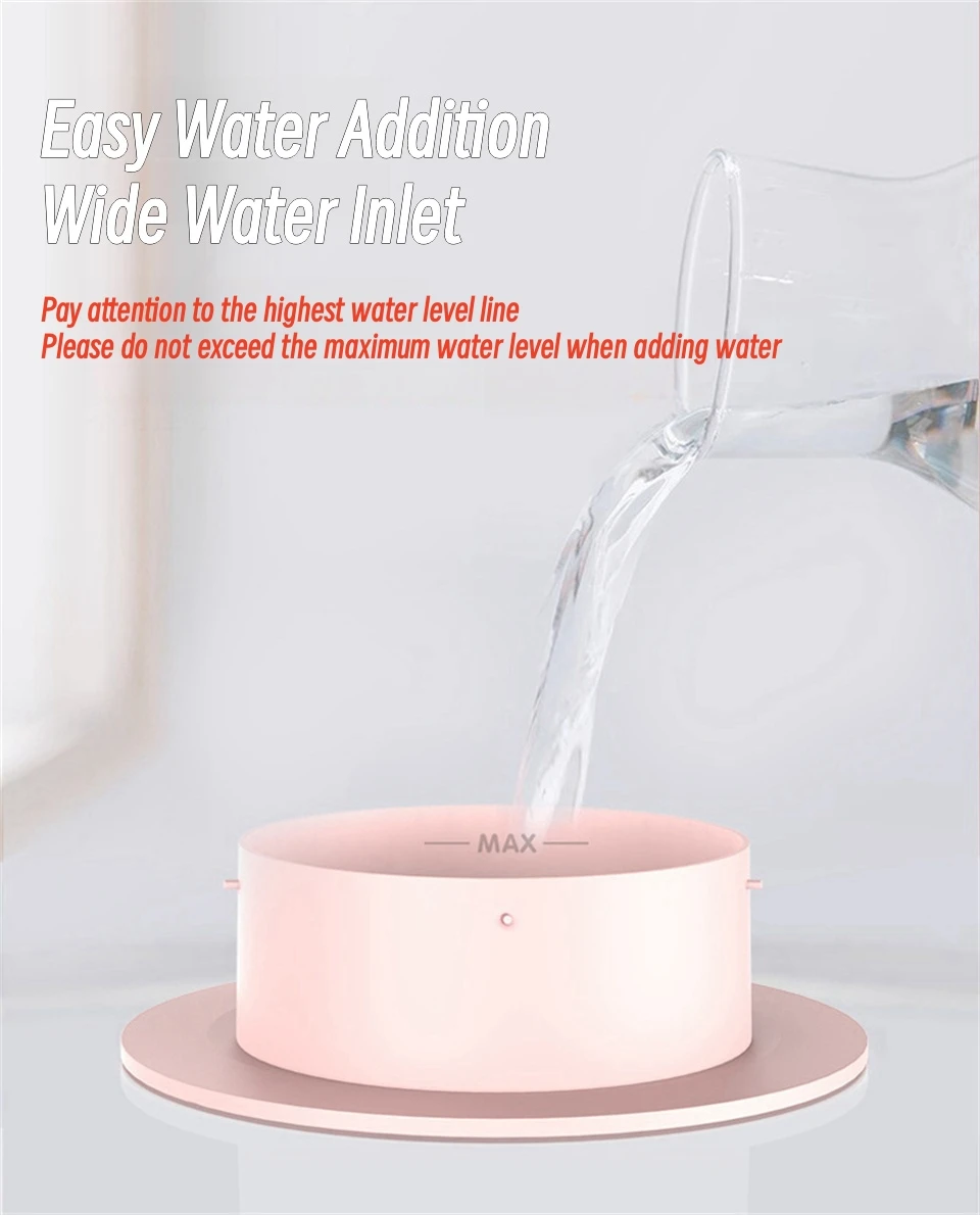Gadgetoo Cute Cat Air Humidifier Ultrasonic Cool Water Aroma Diffuser For Home Bedroom With Warm Night Light, Usb Mute Humidifier, 250Ml