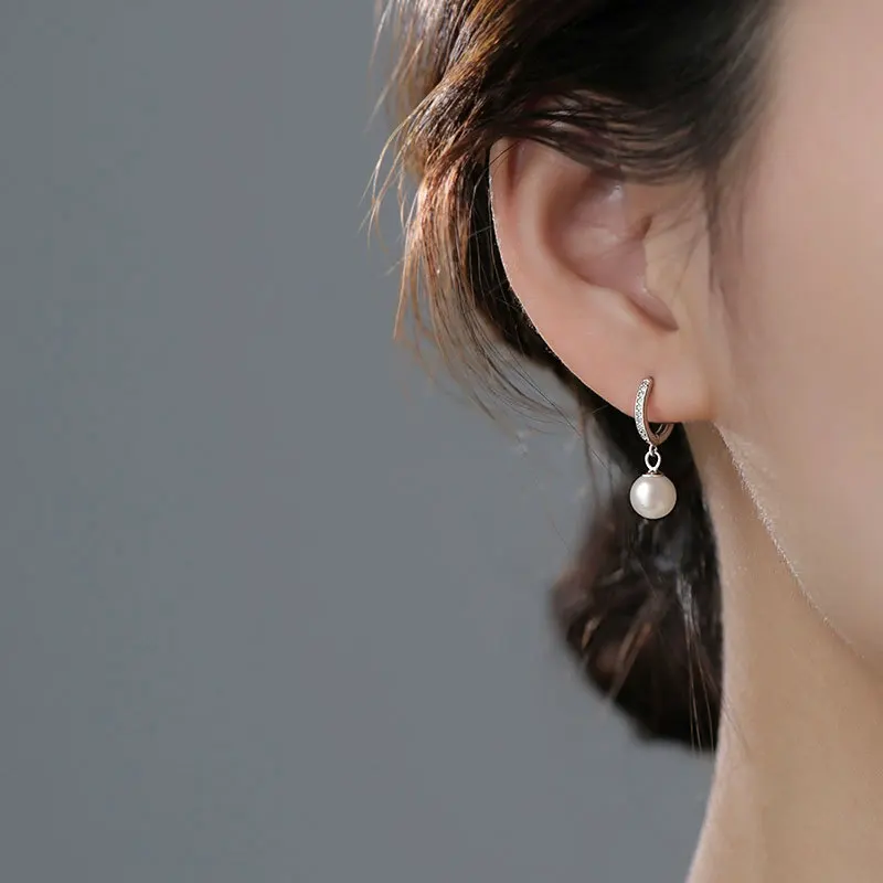 Orecchini A Bobina Di Perle Dacqua Dolce Barocco Foglio Dorato, Argento Sterling S925, 15 25 Mm, Grande Ed Elegante Gioielli Da Donna 2024 Da 16,03 € | DHgate